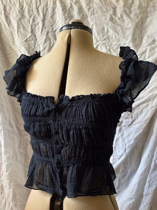 Free People Tops - S Free People One Black Aletta Top